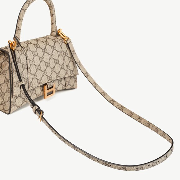 Gucci x Balenciaga GG Supreme The Hacker Project Small Hourglass Bag - Picture 6 of 14